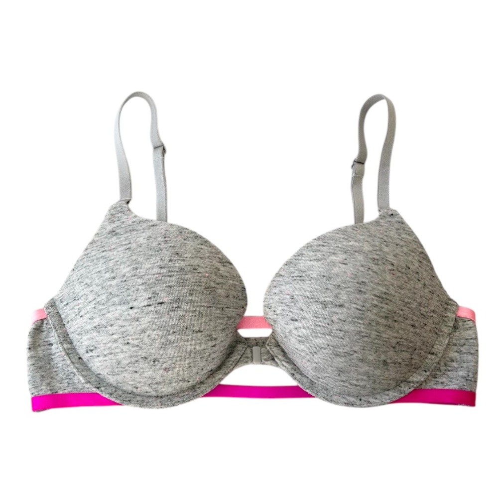 Victoria Secret Lined Perfect Coverage Push-Up Bra Front Closure
